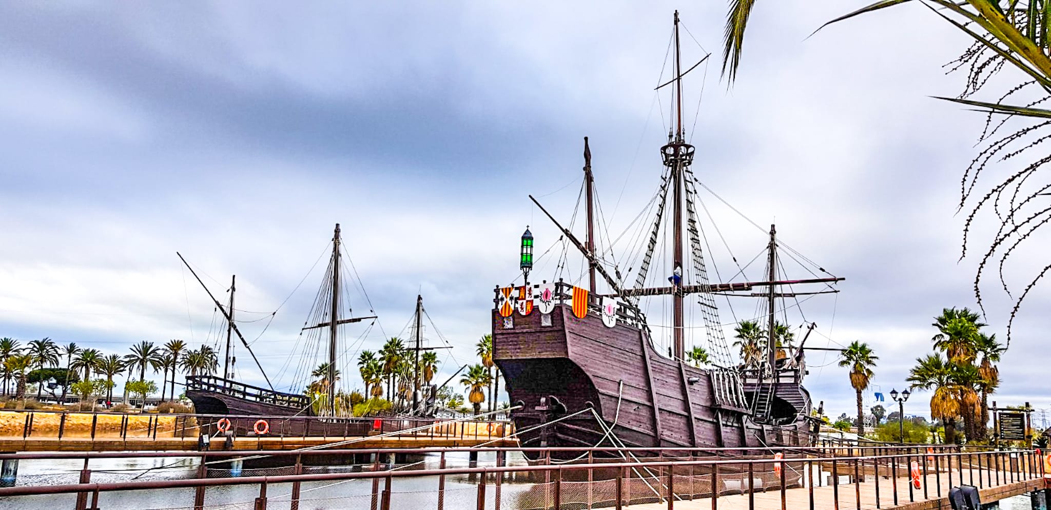 Muelle de las Carabelas y Monasterio de La Rábida: El descubrimiento de América empezó en Huelva