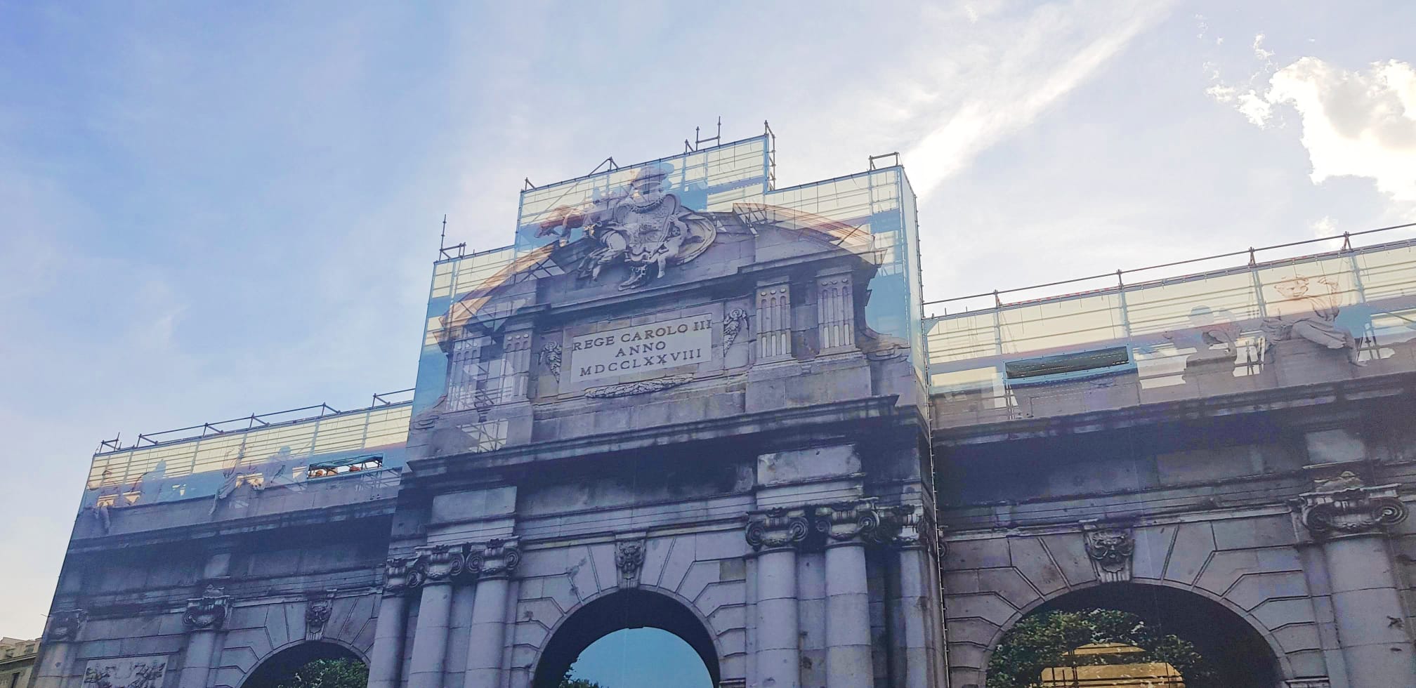 La Puerta de Alcalá como nunca antes la habías visto